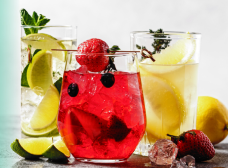 Drink de frutas sem ácool