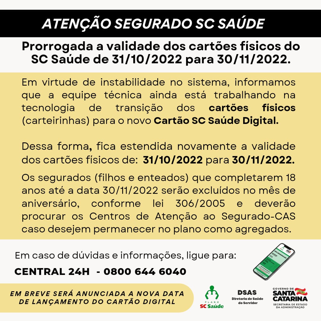 Comunicados Plano Sc Sa De