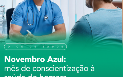 Novembro Azul: mês de conscientização à saúde do homem