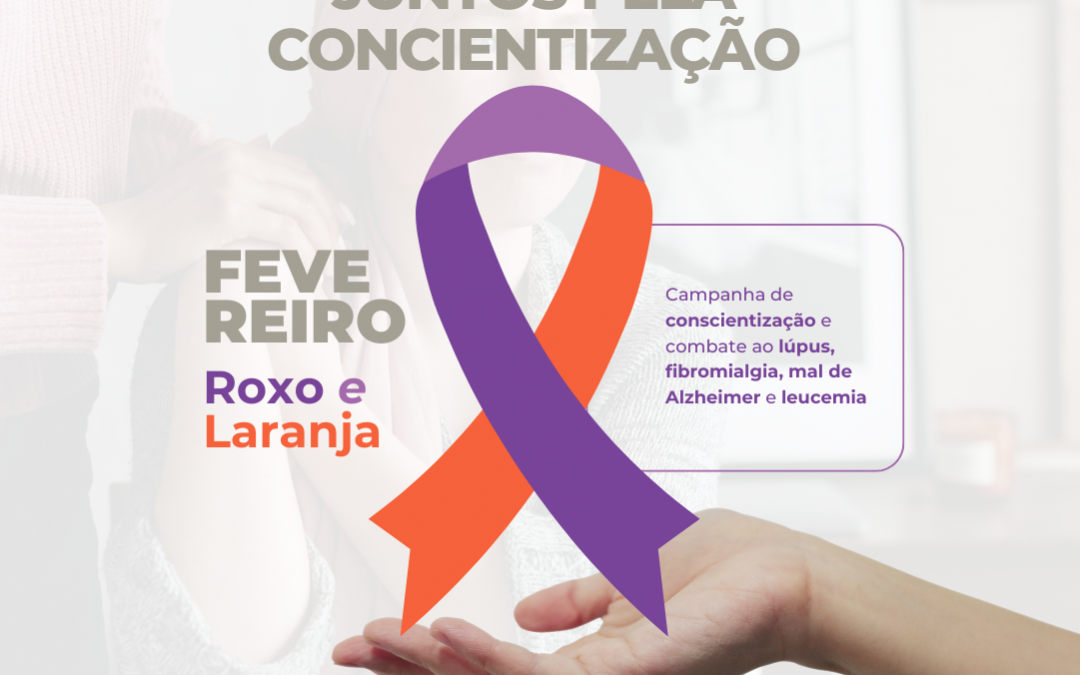 Fevereiro Roxo e Laranja