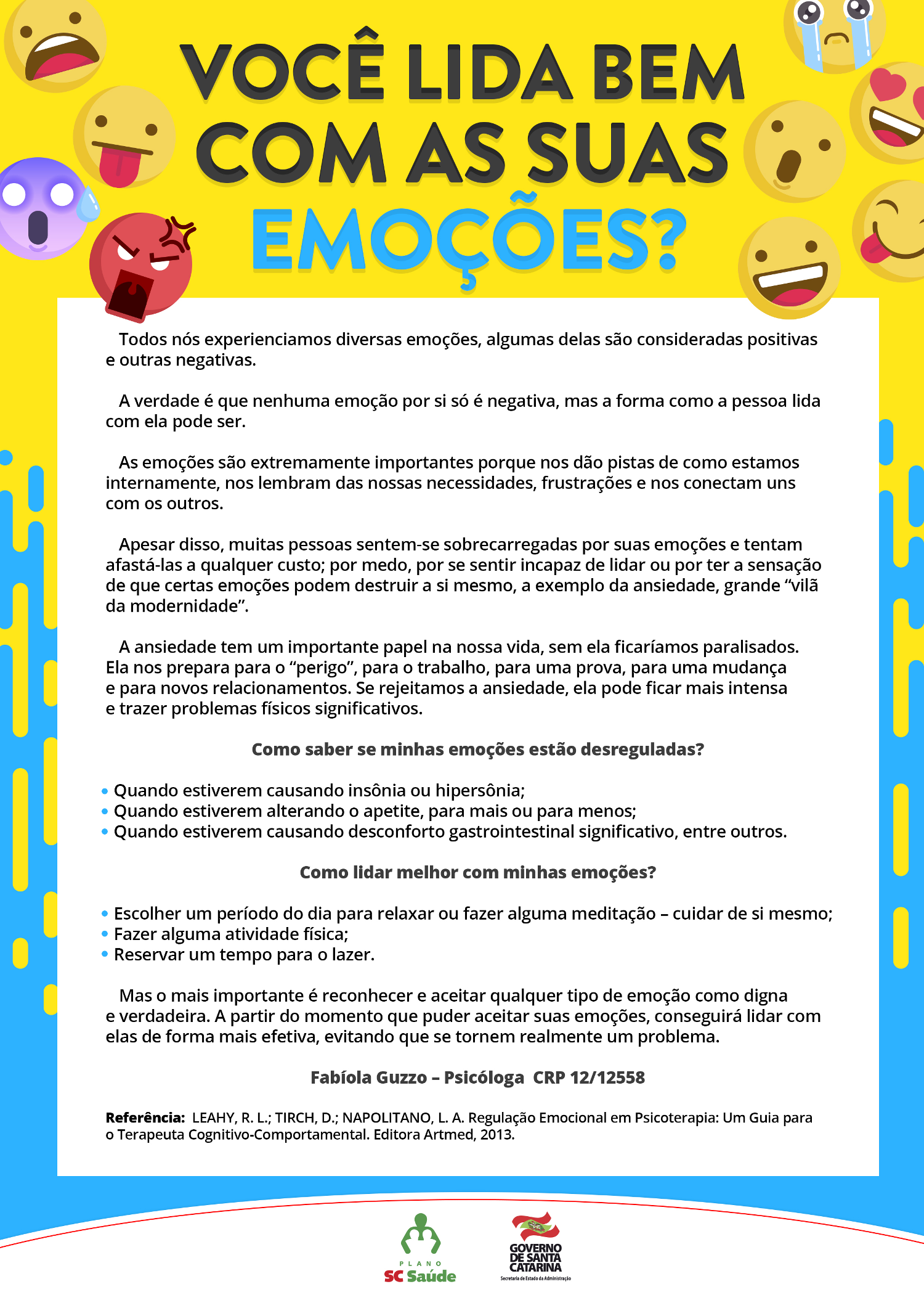 Você lida bem com suas emoções?