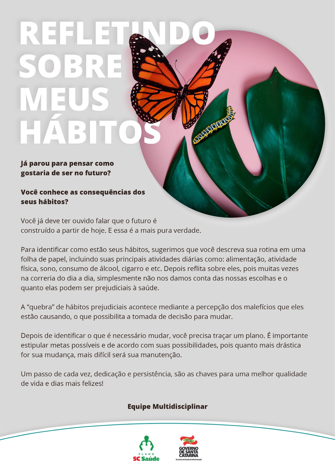 Refletindo sobre meus hábitos