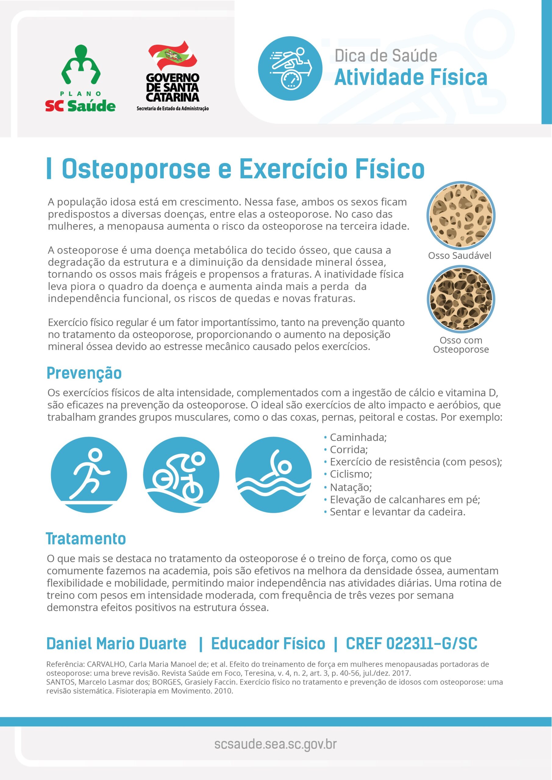 Osteoporose e Exercício Físico