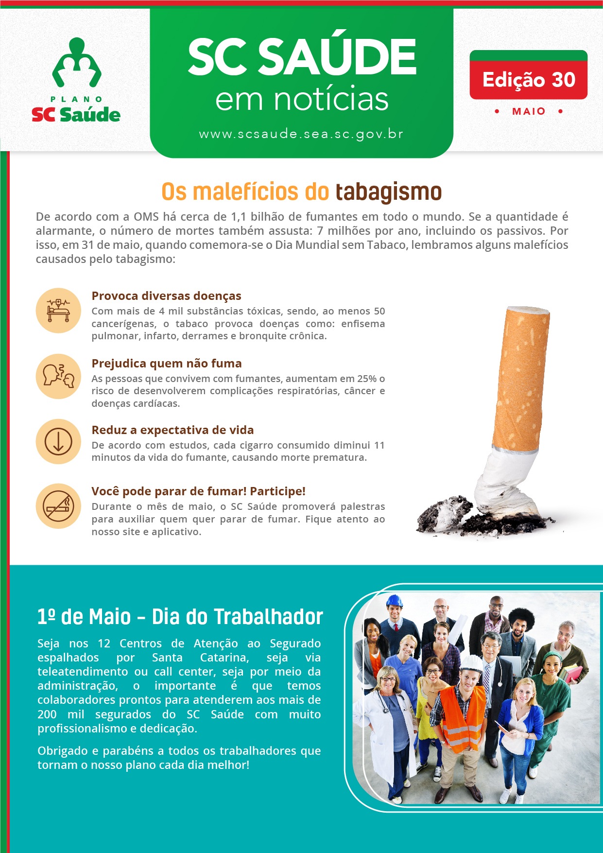 Edição 30 – Os malefícios do tabagismo