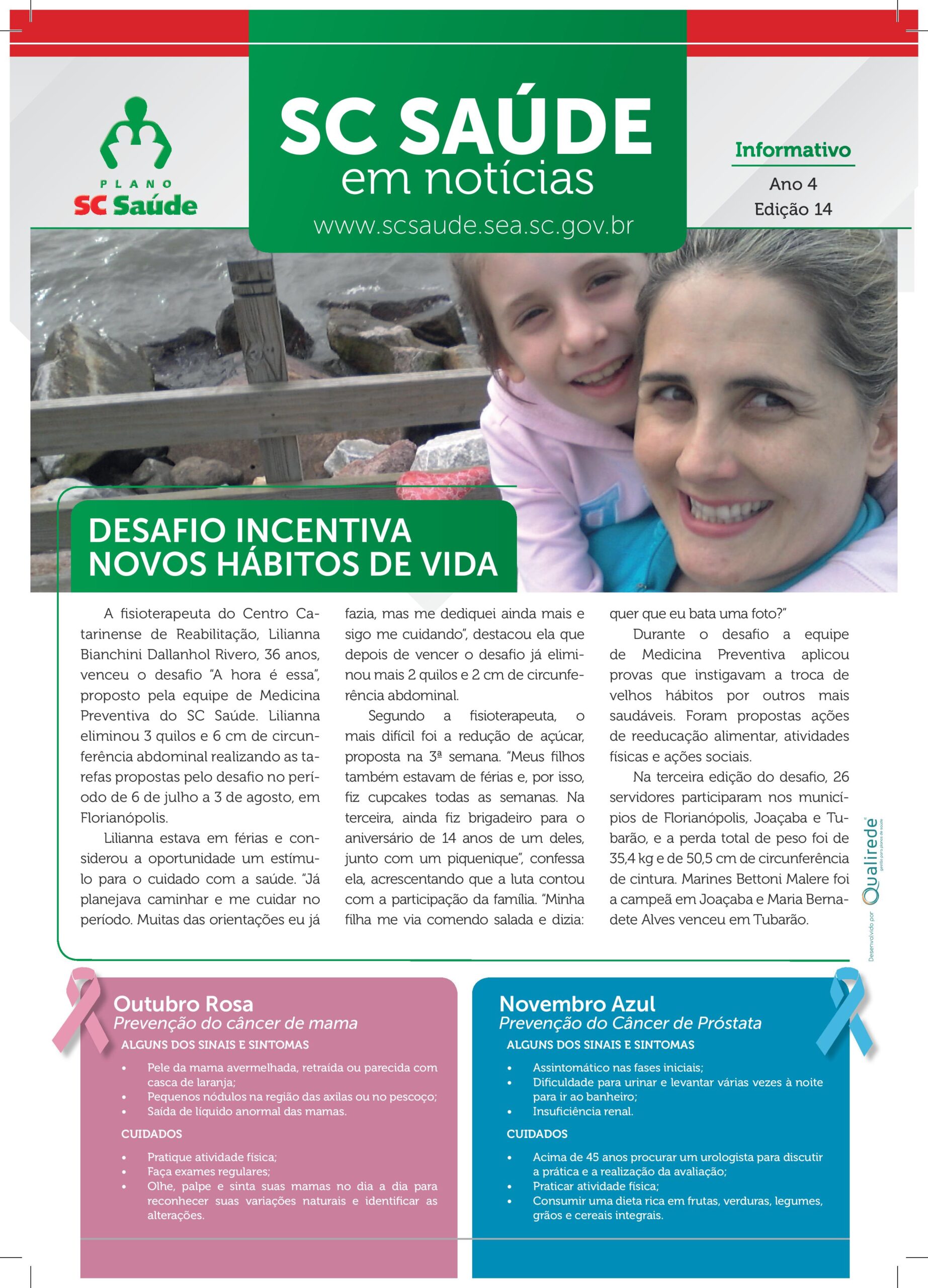 Edição 14 – Desafio incentiva novos hábitos de vida