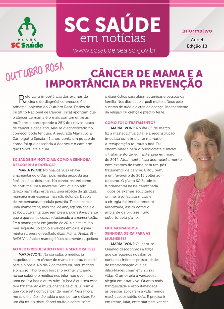 Edição 18 – Câncer de mama e a importância da prevenção