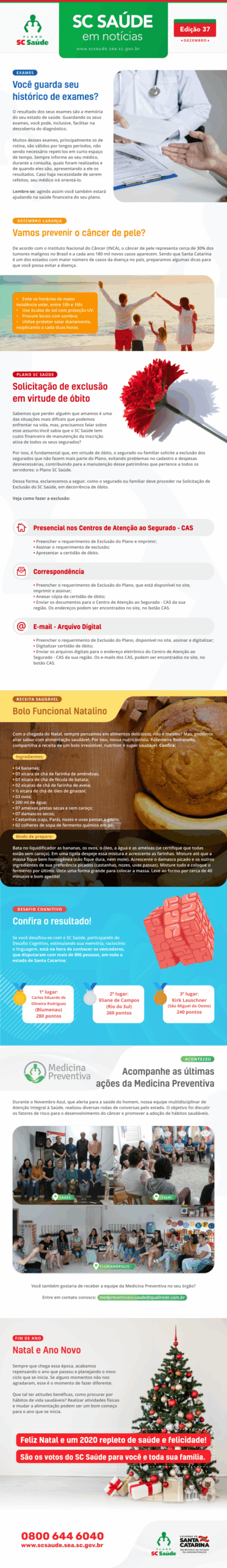 Edição 37 – Você guarda seu histórico de exames?