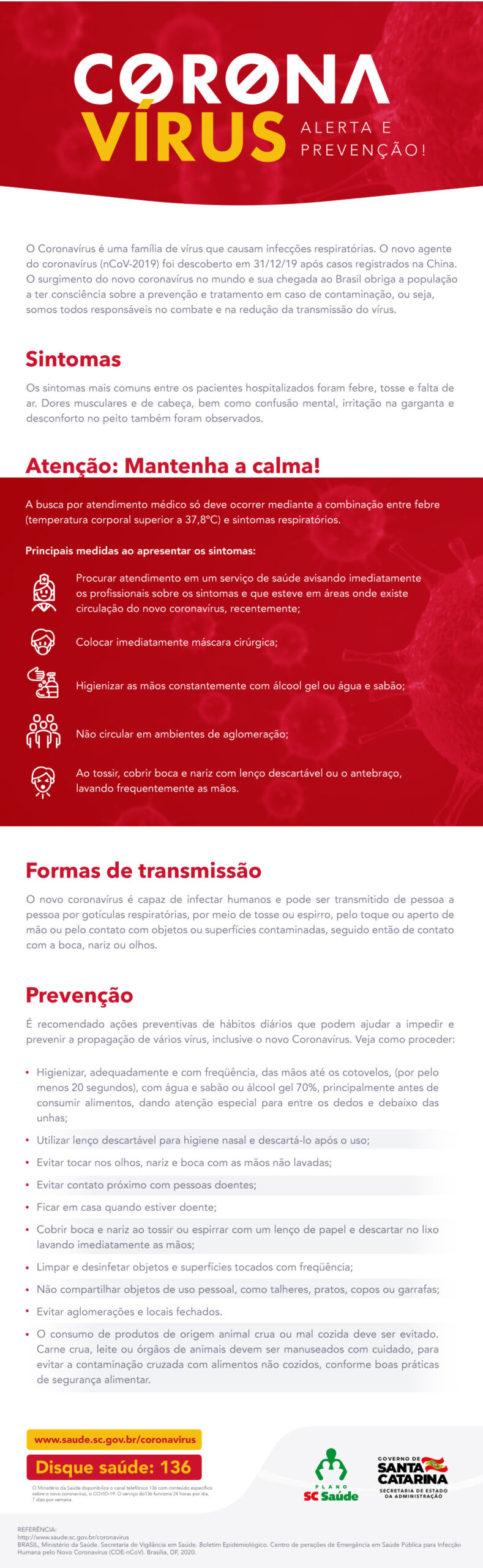 Coronavírus: Alerta e Prevenção