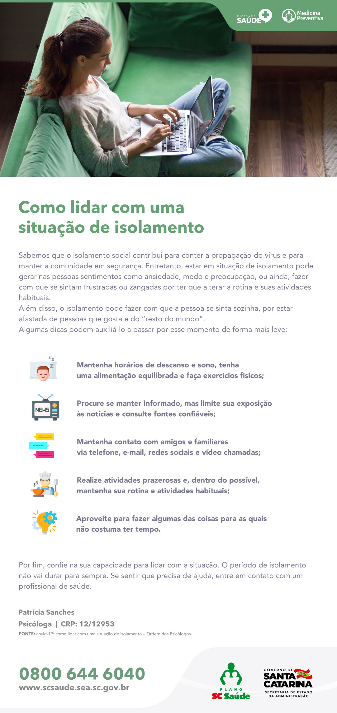 Como lidar com uma situação de isolamento