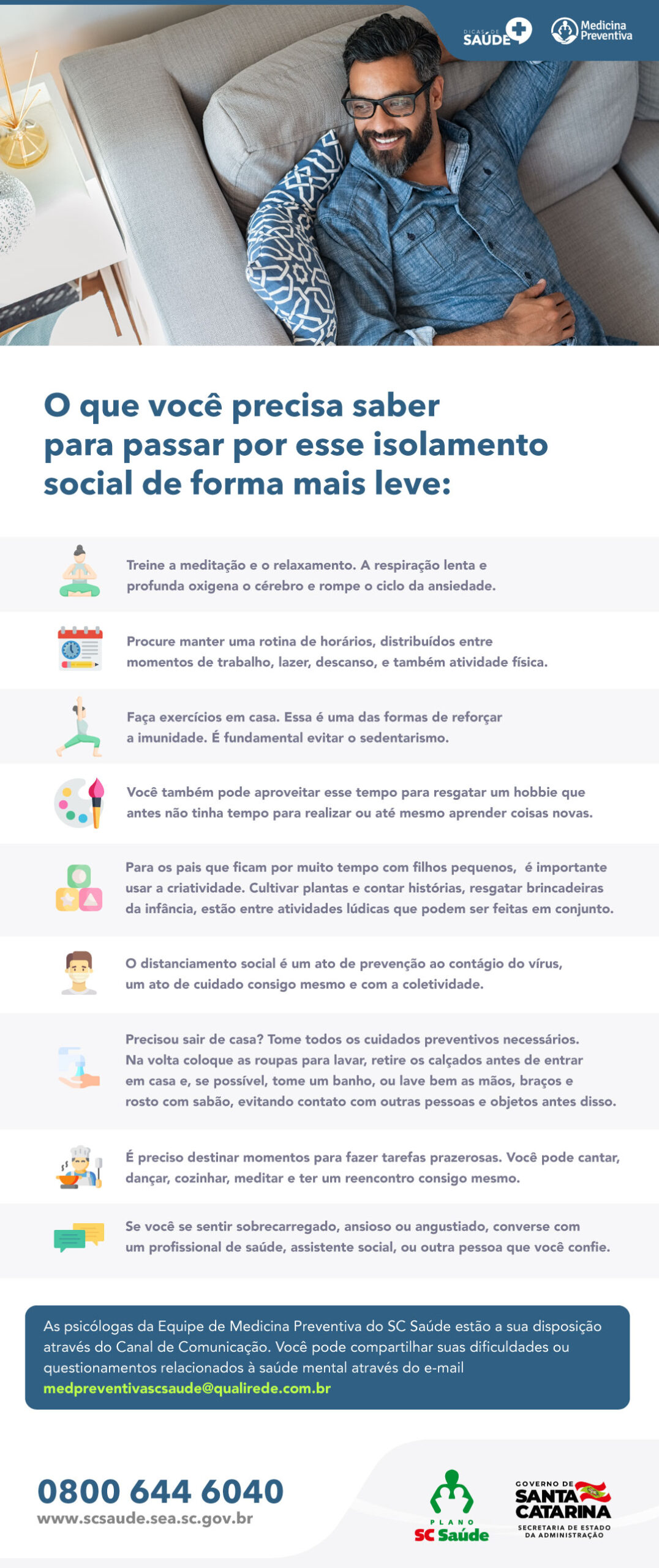 O que você precisa saber para passar por esse isolamento social de forma mais leve