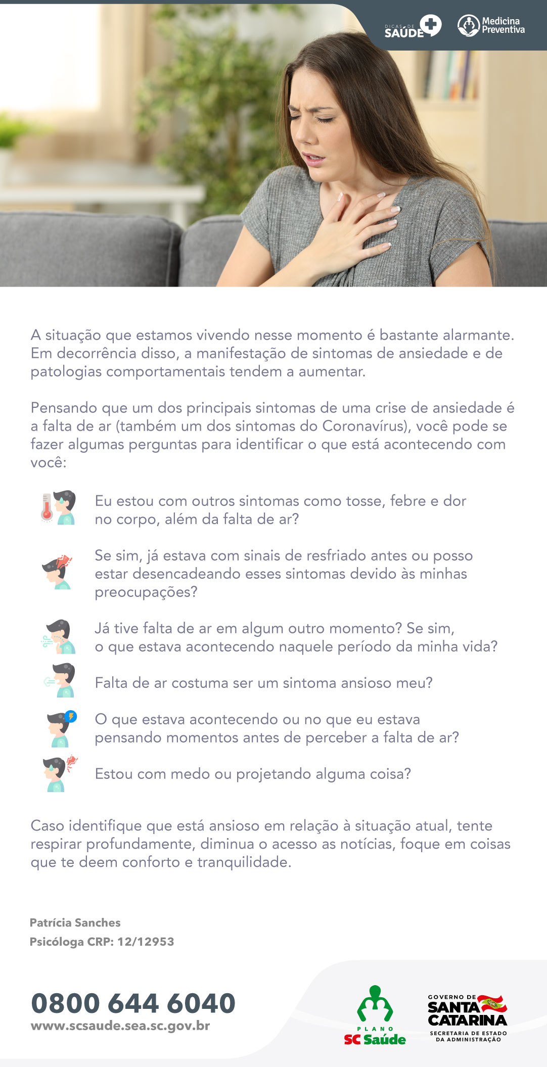 Ansiedade x Coronavírus