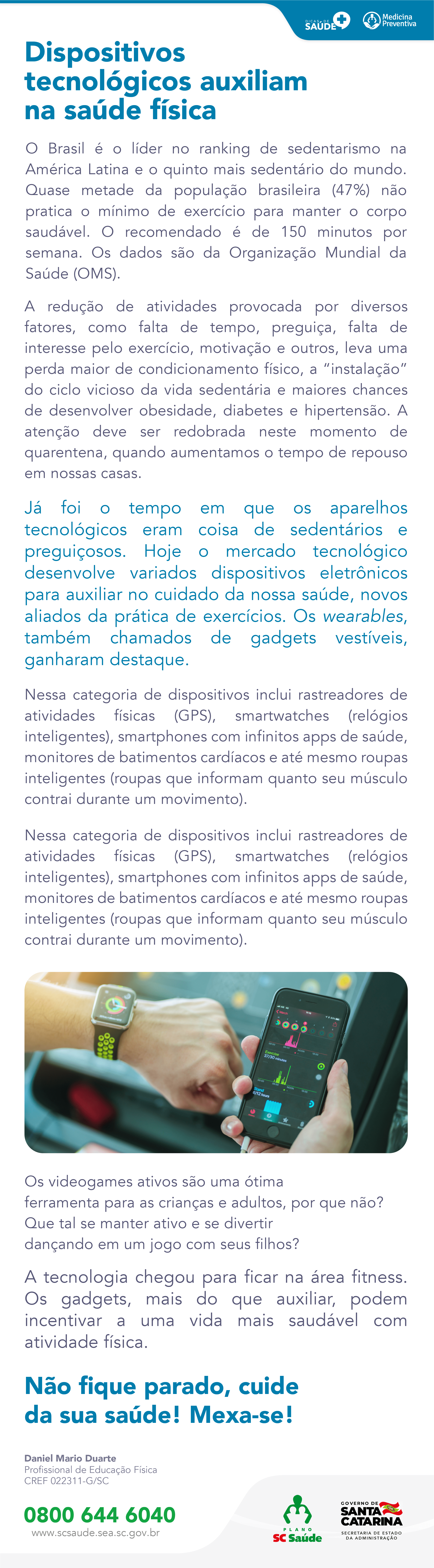 Tecnologia e Mercado Fitness