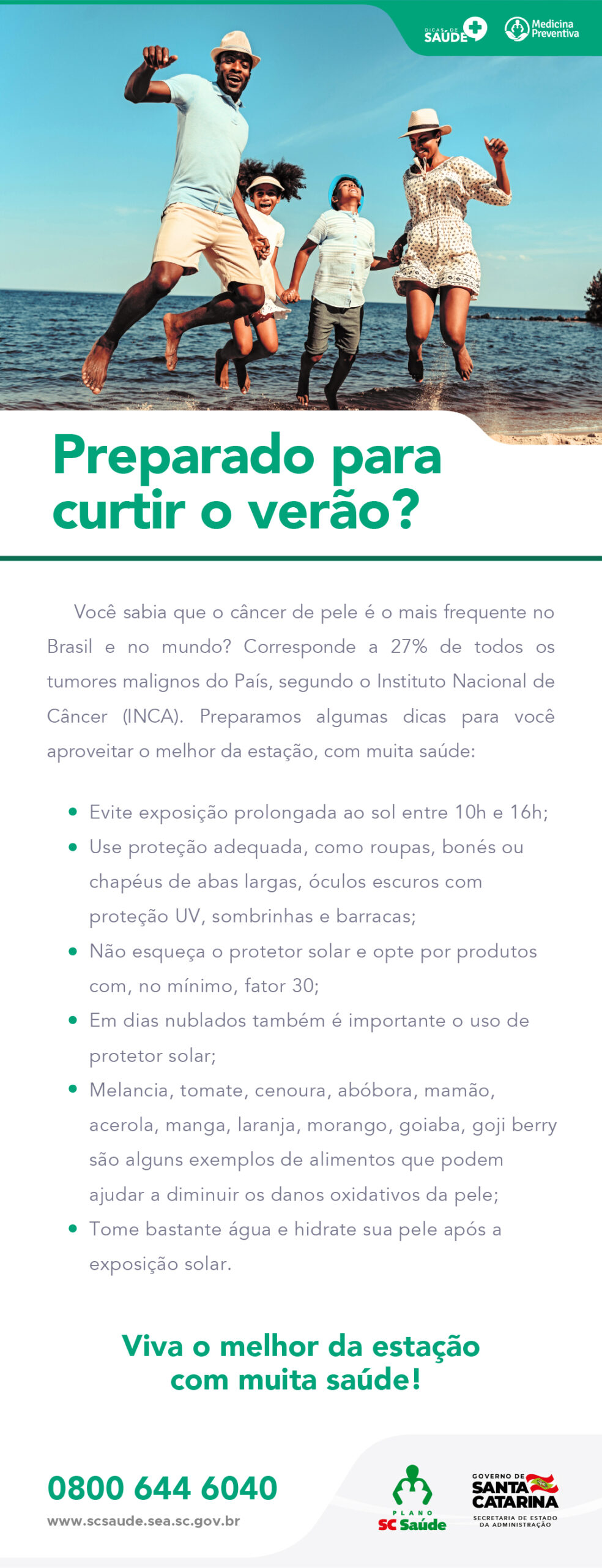 Preparado para curtir o verão?