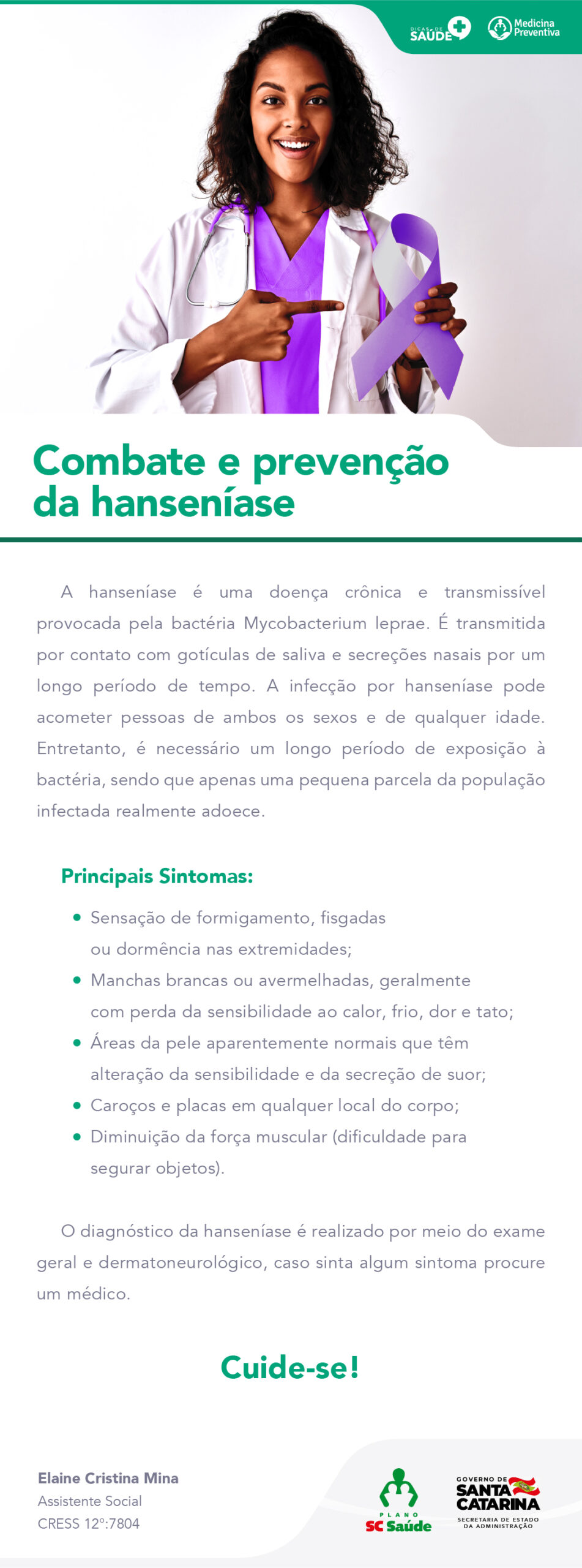 Combate e prevenção da hanseníase
