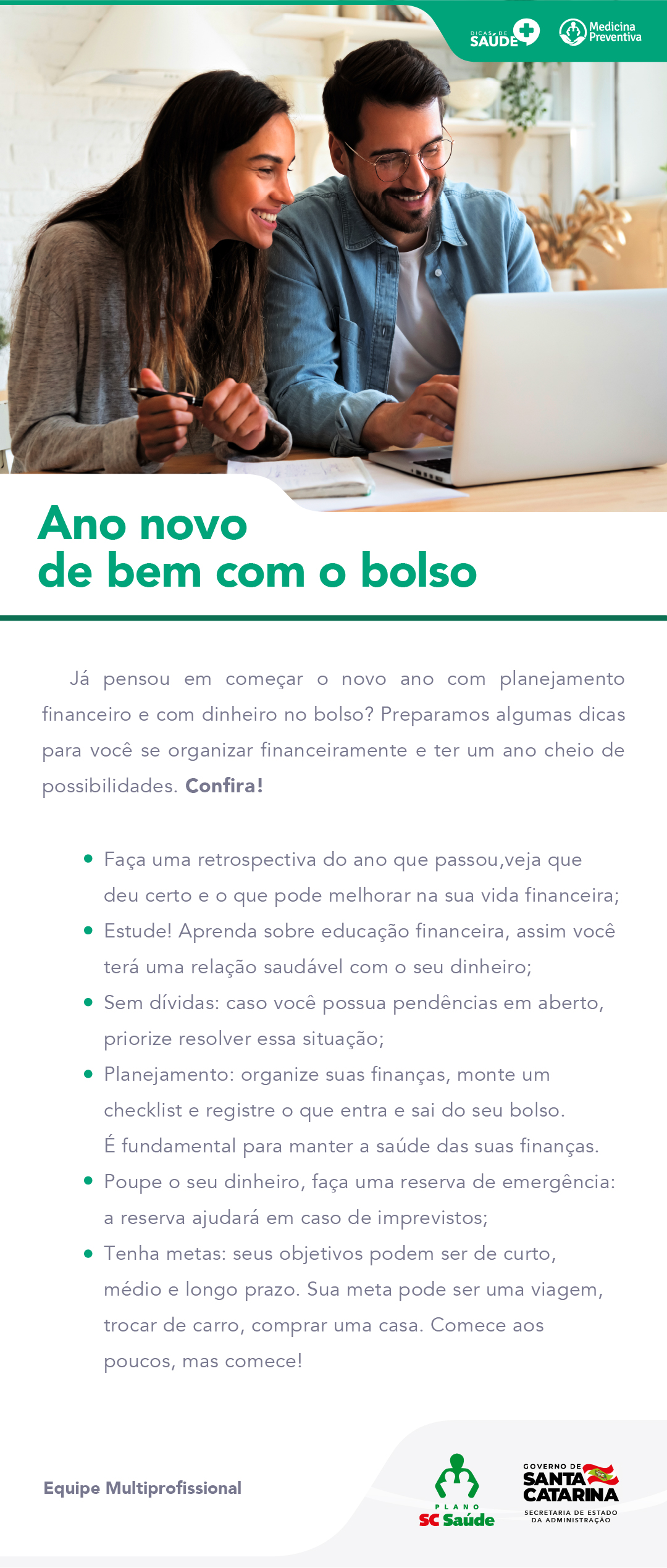 Ano novo de bem com o bolso
