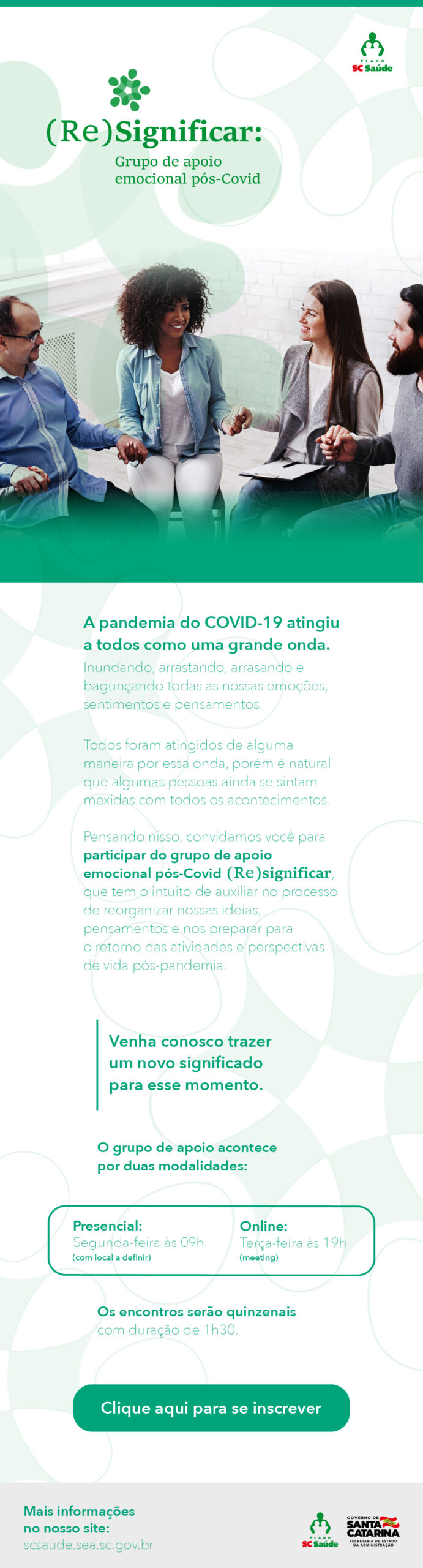 (Re) Significar: grupo de apoio emocional pós Covid