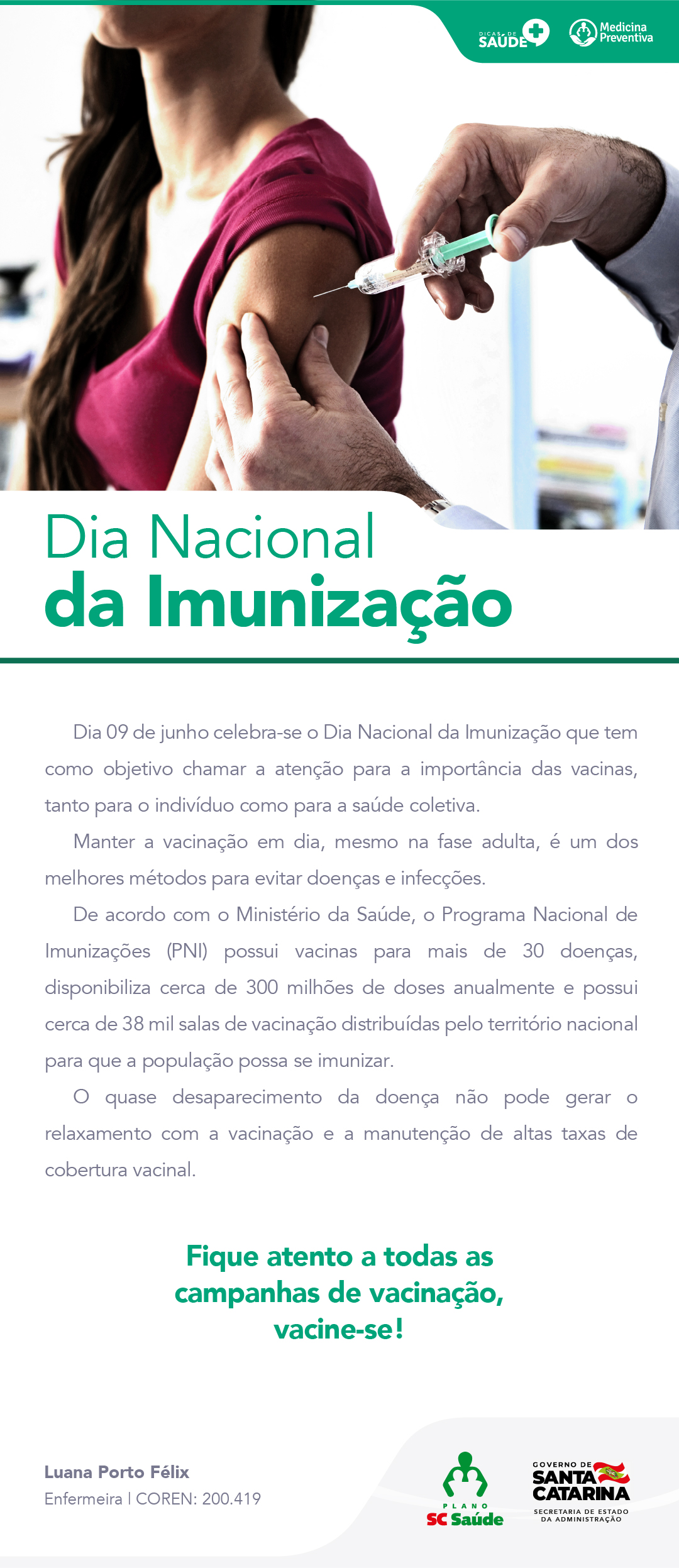 Dia Nacional da Imunização