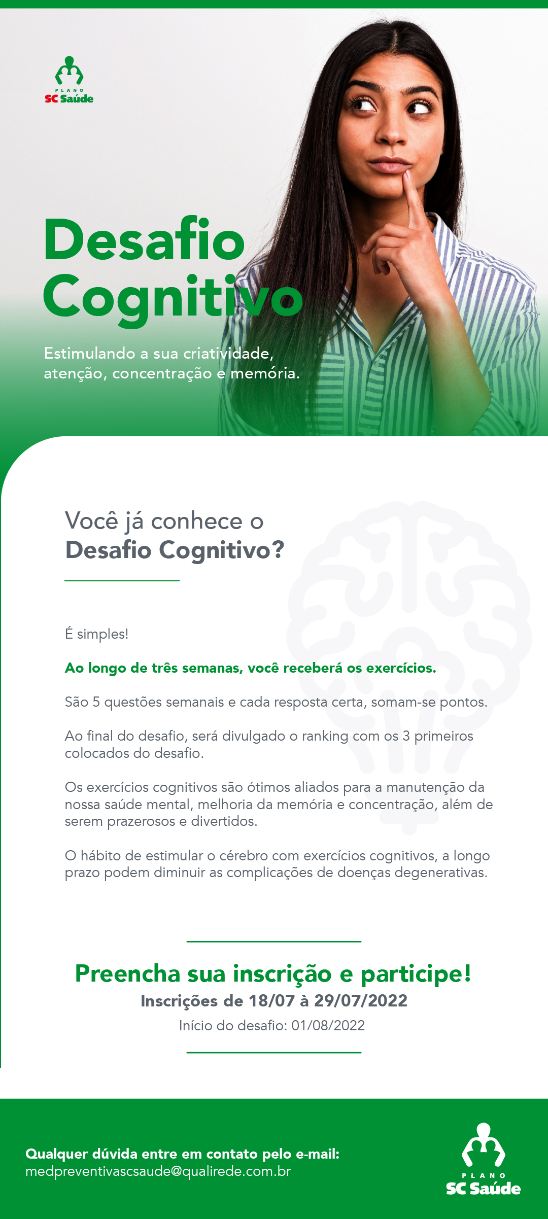 Desafio cognitivo