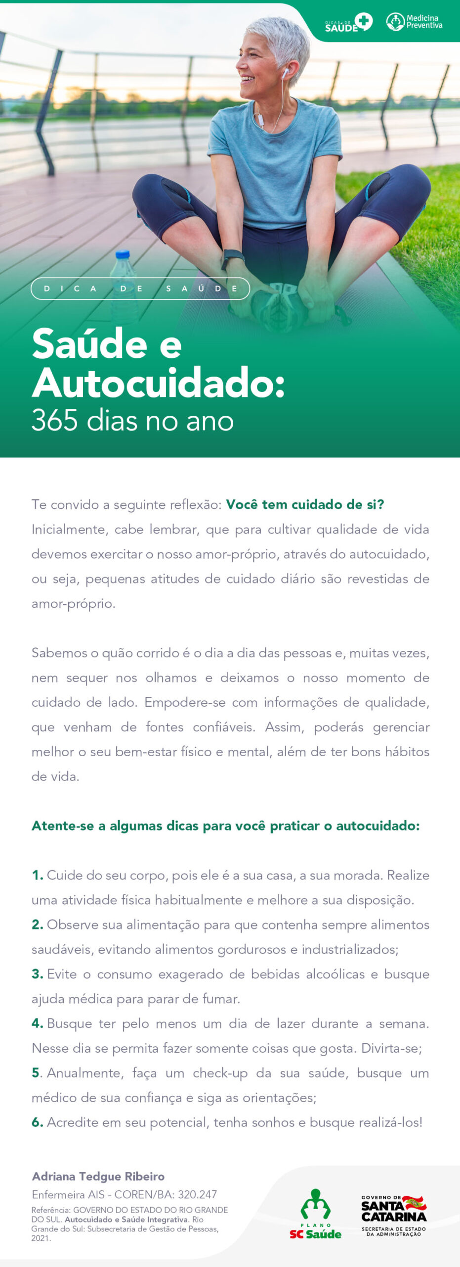 Saúde e Autocuidado: 365 dias no ano