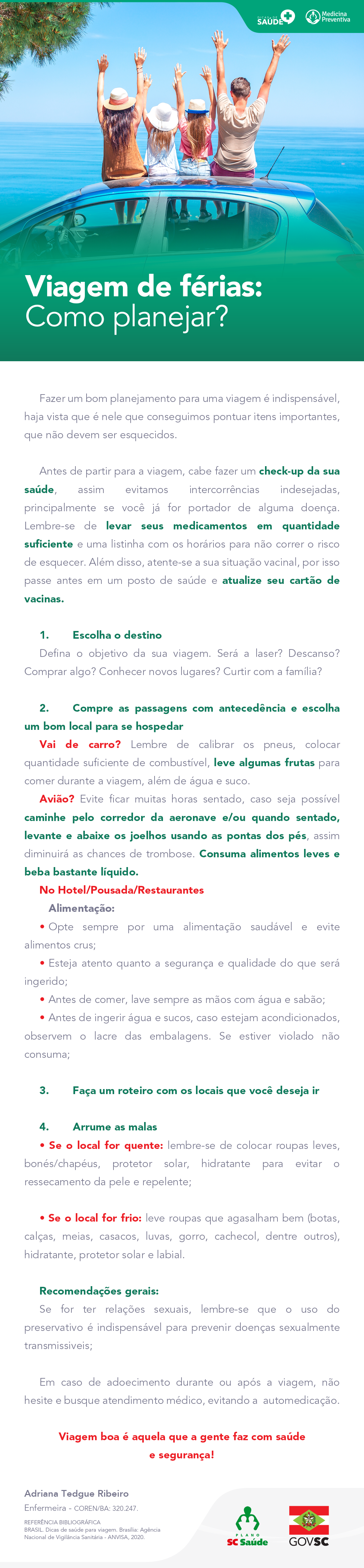 Viagem de férias: Como planejar?