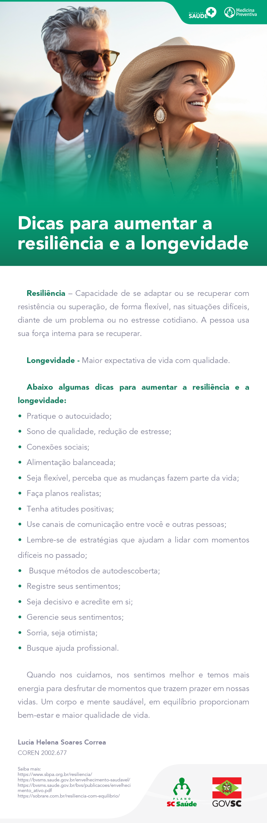 Dicas para aumentar a resiliência e longevidade
