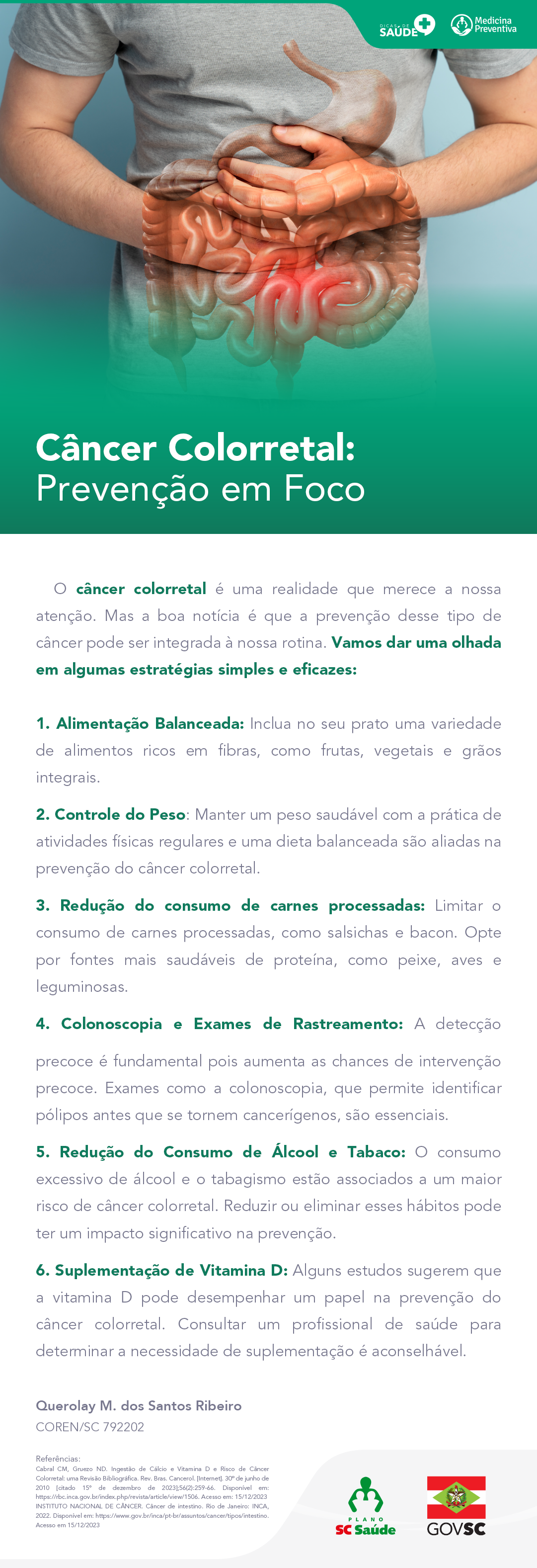 Câncer Colorretal: Prevenção em foco