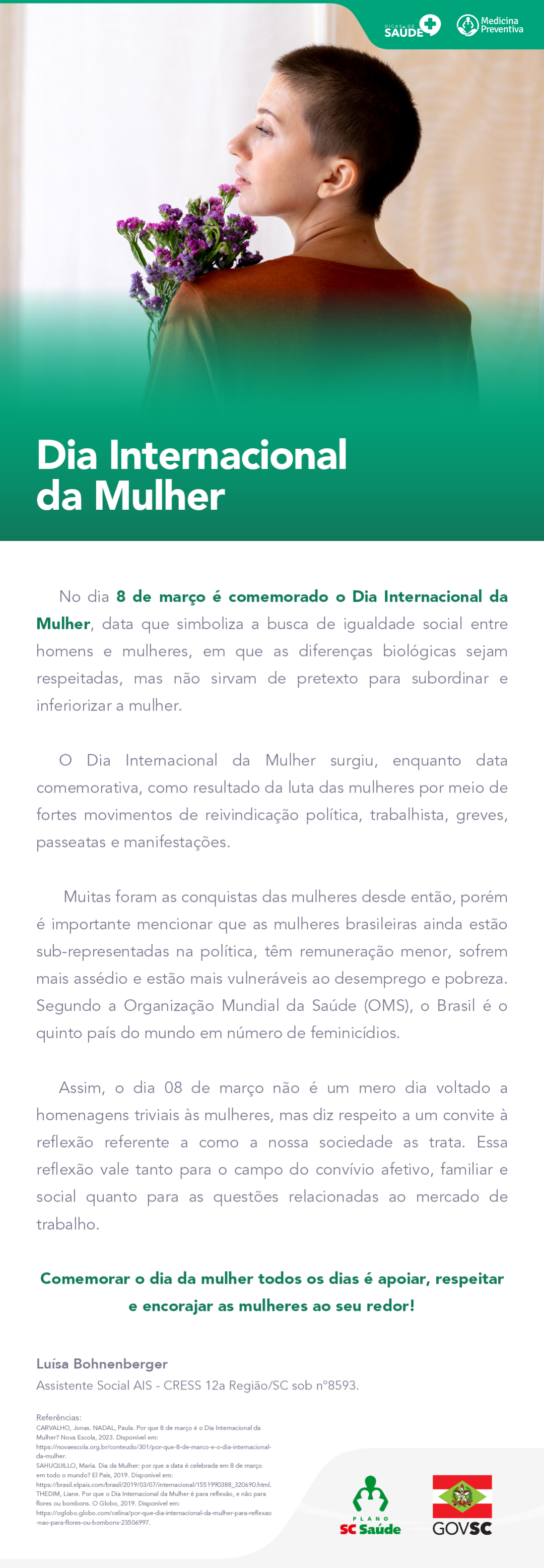Dia Internacional da Mulher