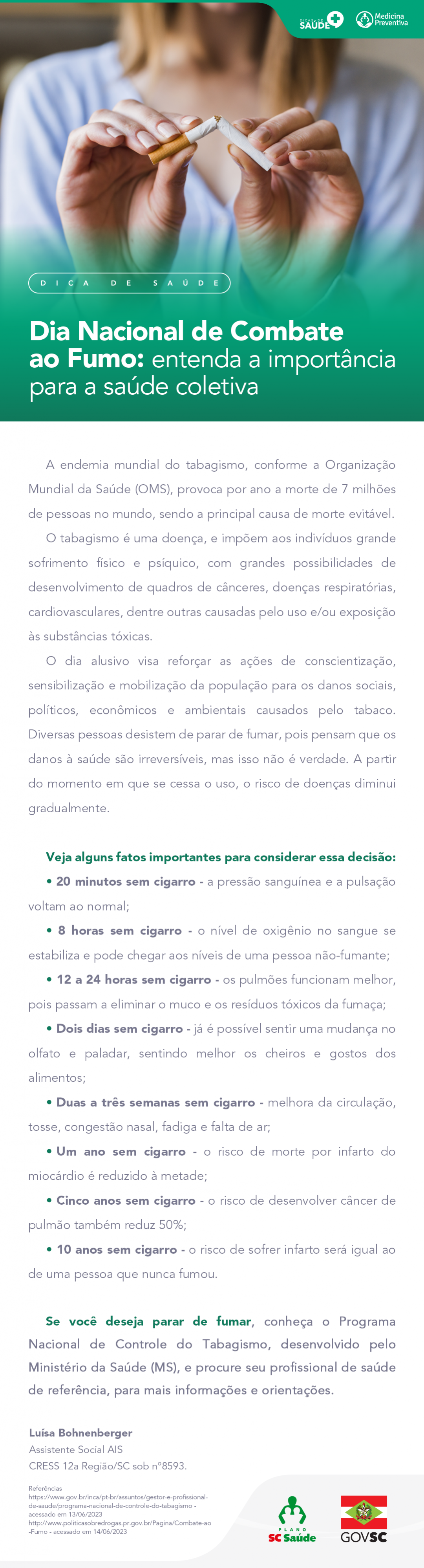 Dia Nacional de Combate ao Fumo