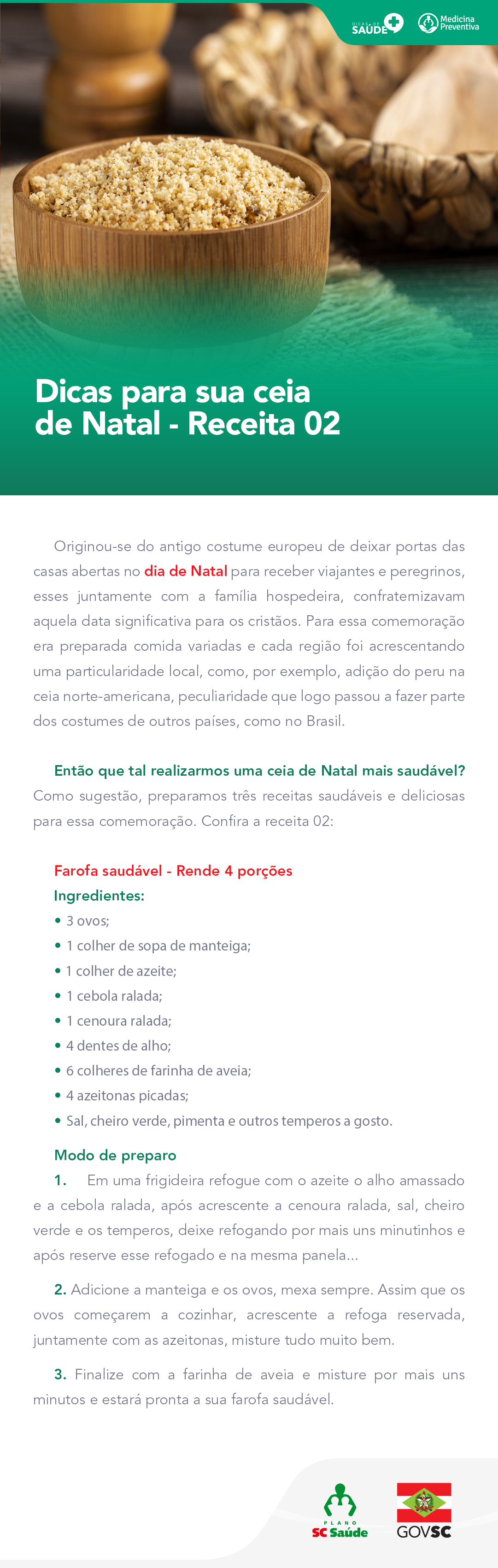 Dicas para sua ceia de Natal – Receita 02