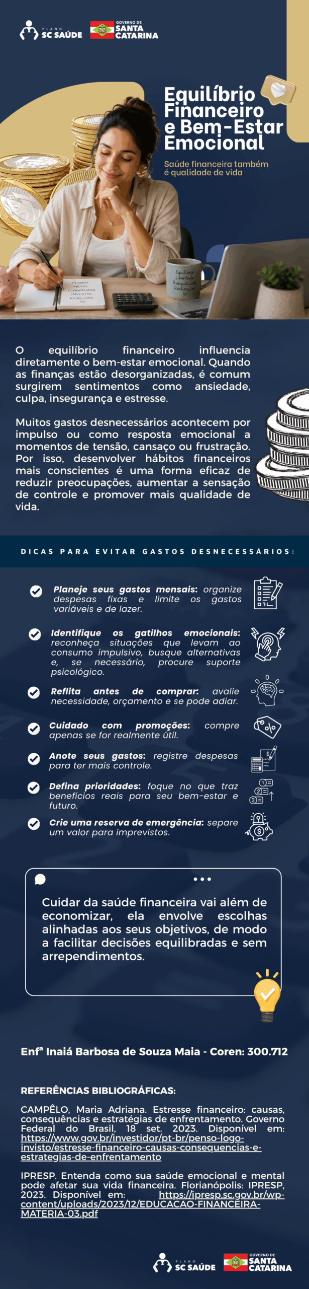 Saúde Financeira e Emocional