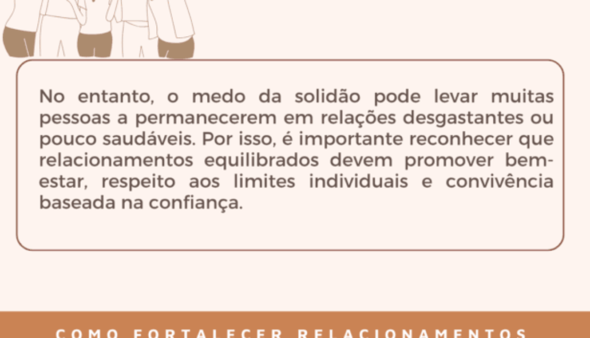 Relacionamentos saudáveis dica