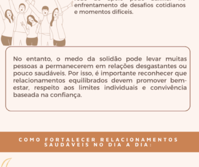 Relacionamentos saudáveis dica