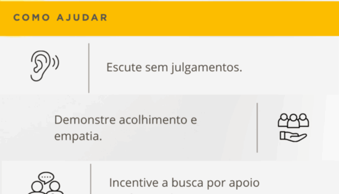 Dica Setembro Amarelo