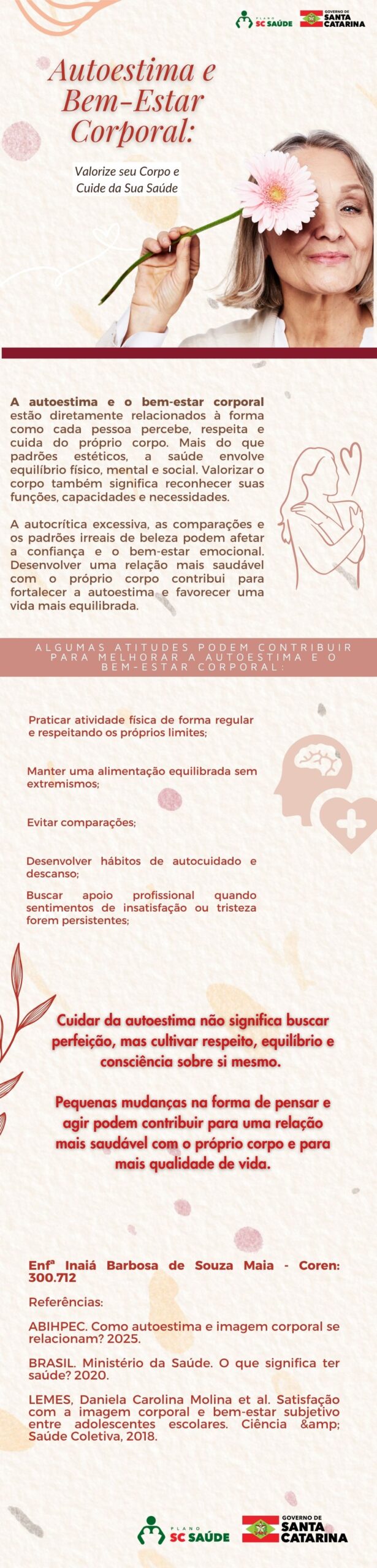 Autoestima e Bem-Estar Corporal